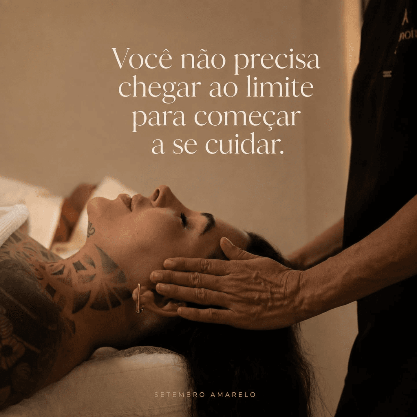 Toque, cuidado e presença